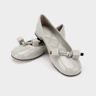 Γυναικεία Κανονικά Παπούτσια Flat Loafer με ΕΥΑ Εσωτερική Σόλα Μαύρο Λευκό Χρώμα